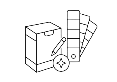 Private label lash brand customization icon